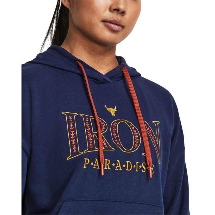 Under Armour Women's Project Rock Everyday Hoodie Blue