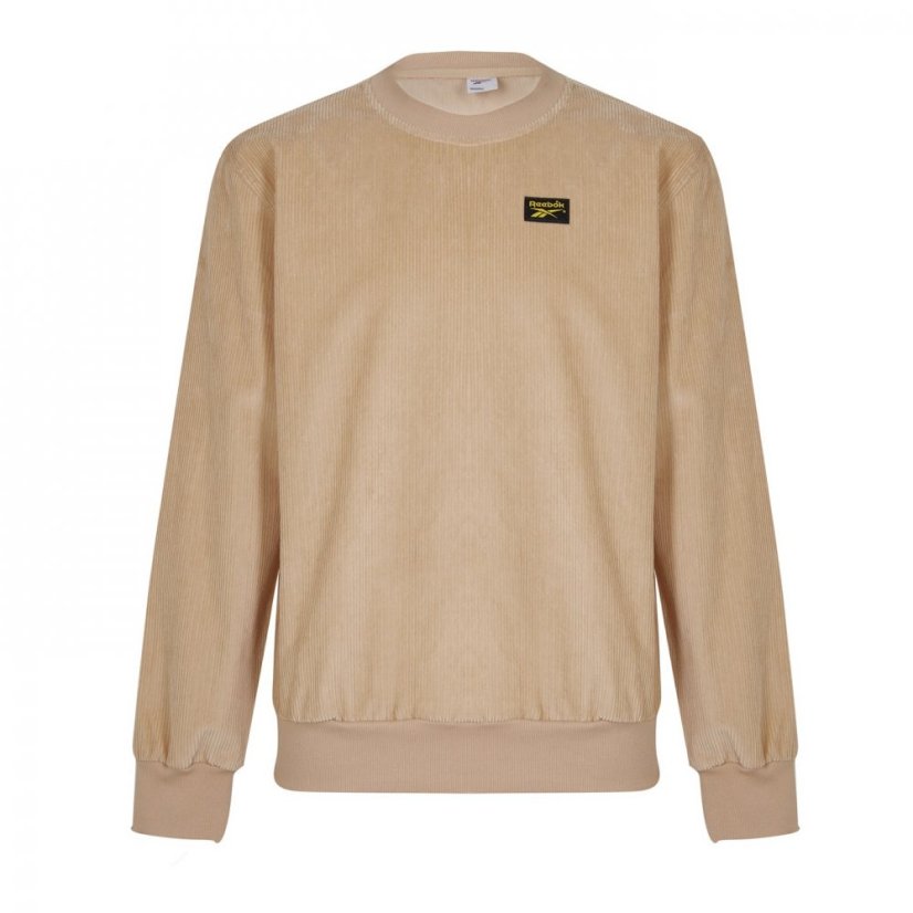 Reebok Classic Cord Crew Sweatshirt Mens Sahara