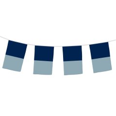 Official Gaelic Bunting Navy/Sky