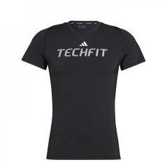 adidas M Tecfit Graphic T Shirt black