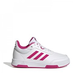 adidas Tensaur 3 Junior Girls Trainers White/Pink