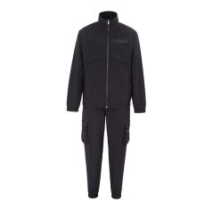 Firetrap Mens Zip Tracksuit Black