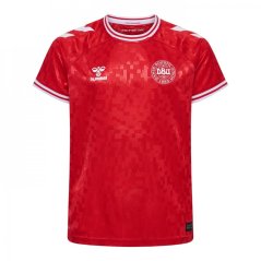 Hummel Denmark Home Shirt 2024 Juniors Red