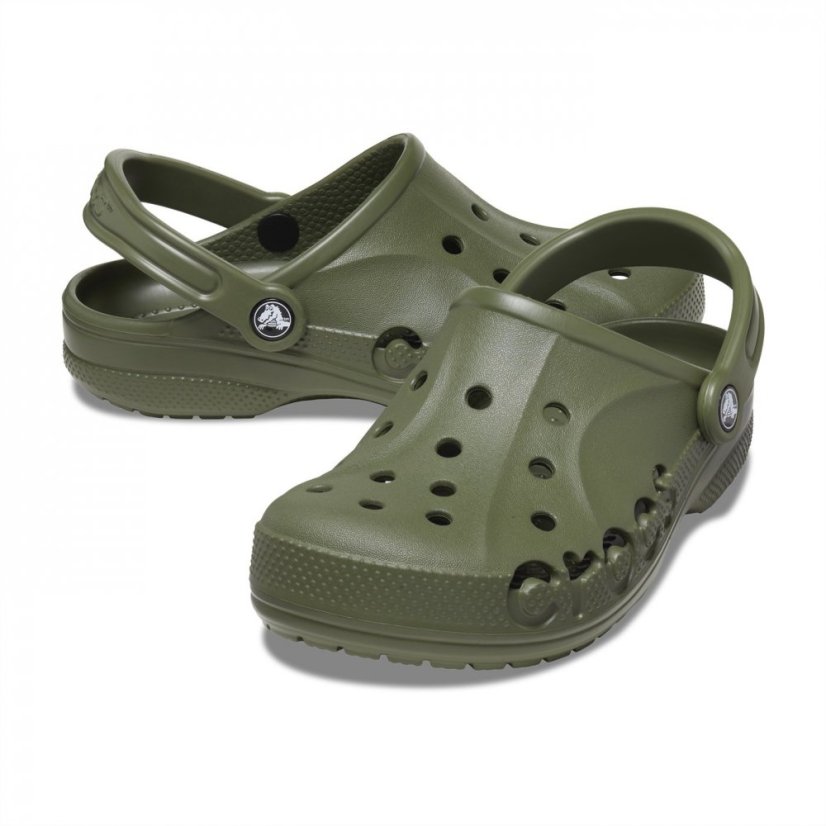 Crocs Baya Clogs Mens Army Green