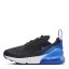 Nike Air Max 270 Childrens Trainers Grey/Blue