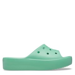 Crocs Women's Classic Sliders Jade Stone