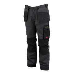 Dunlop On Site Insualted Workwear Trousers Charcoal/Black