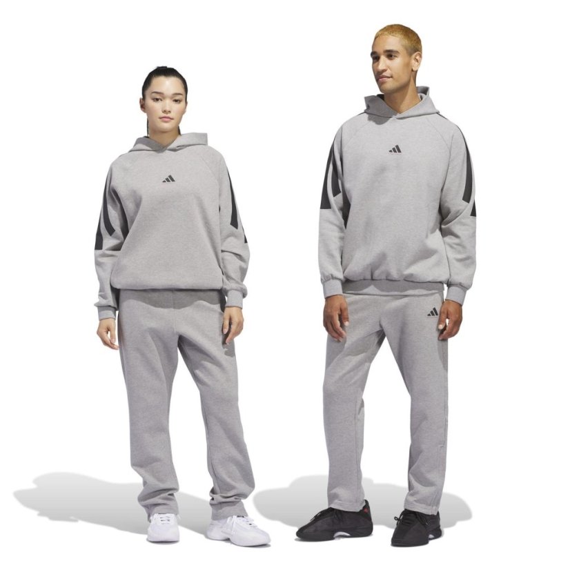 adidas Adi Bb Trk Pant Tracksuit Bottom Mens Grey Heather