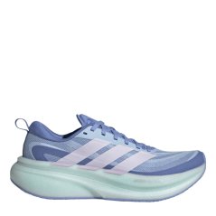 adidas Supernova Glide Womens Running Shoes Glow Blue/Ice