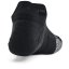 Under Armour Breathe 2 No Show Tab Socks 2pack Black/Reflect