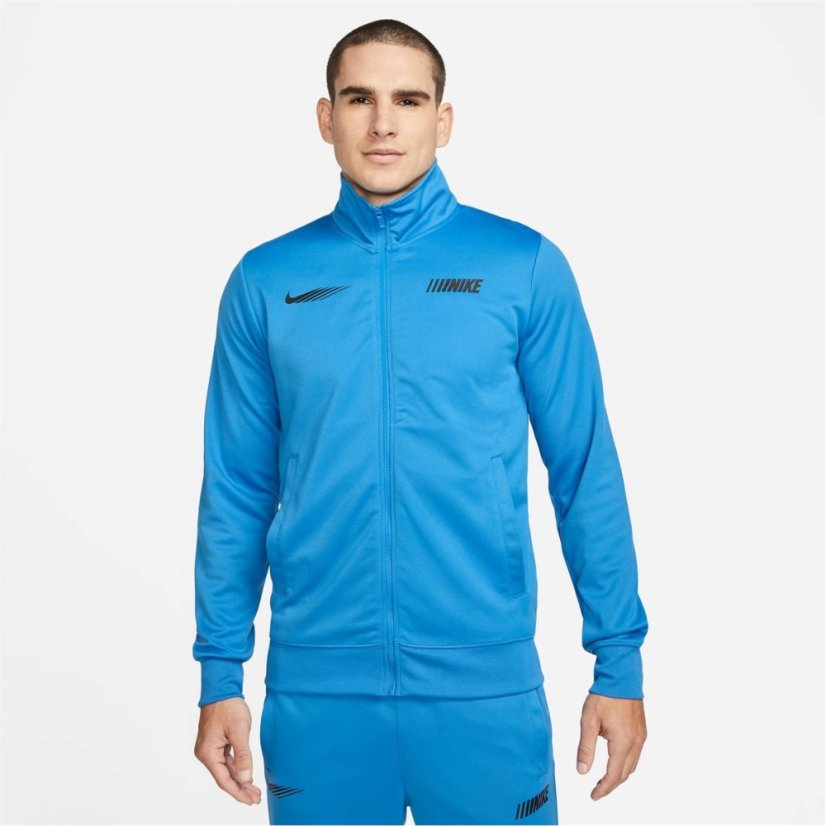 Nike Sportswear Standard Issue Track Top Lt Photo Blue