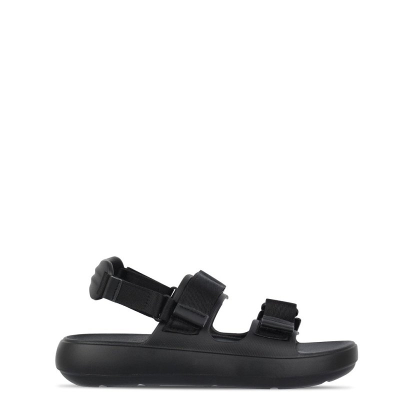 Hot Tuna Kids' Chunk Strap Sliders Black