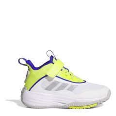 adidas Ownthegame 3.0 Basketball Trainers Boys Solar Slime