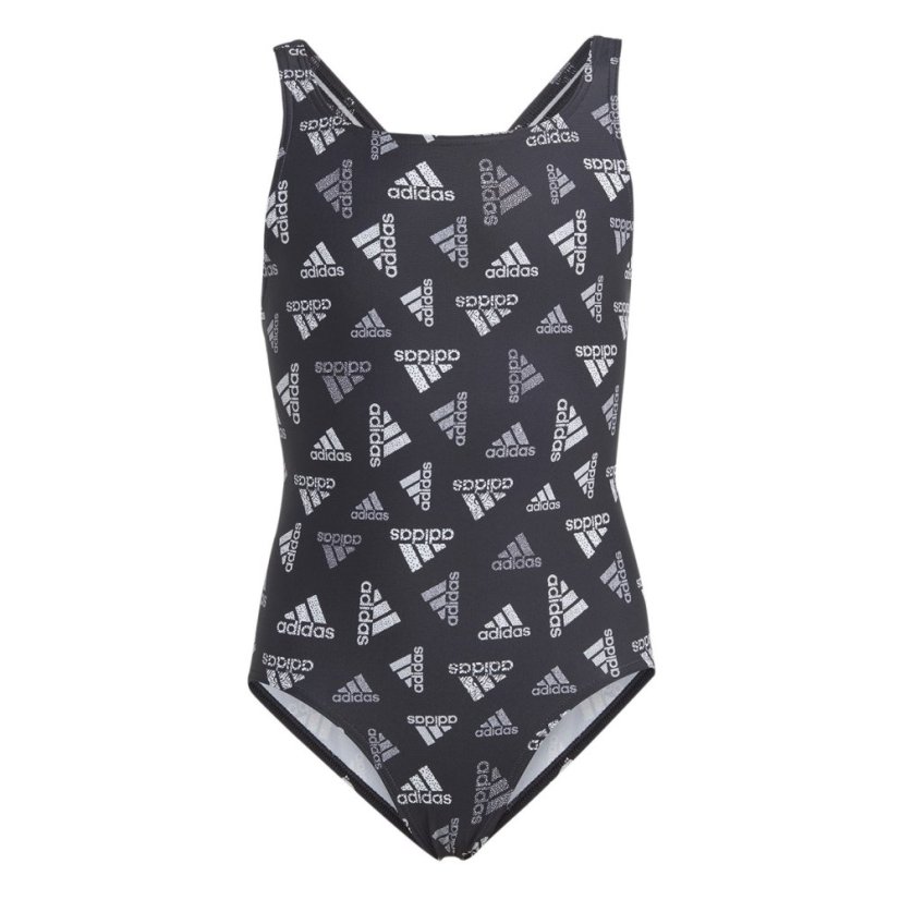 adidas Logo Swimsuit Infants Black