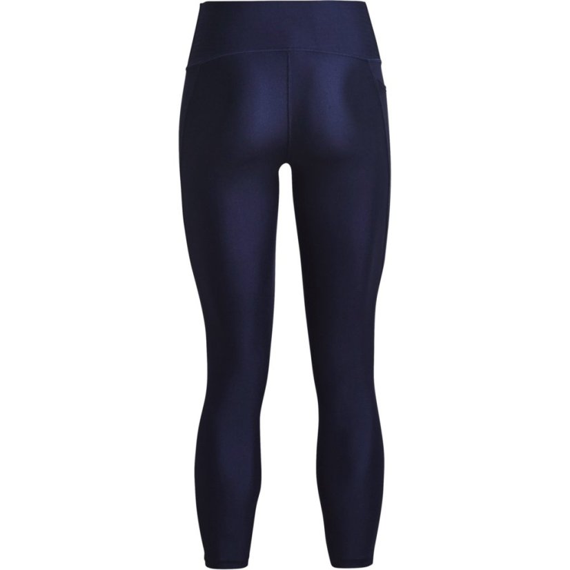 Under Armour Tech No-Slip Waistband Ankle Leggings Womens Blue