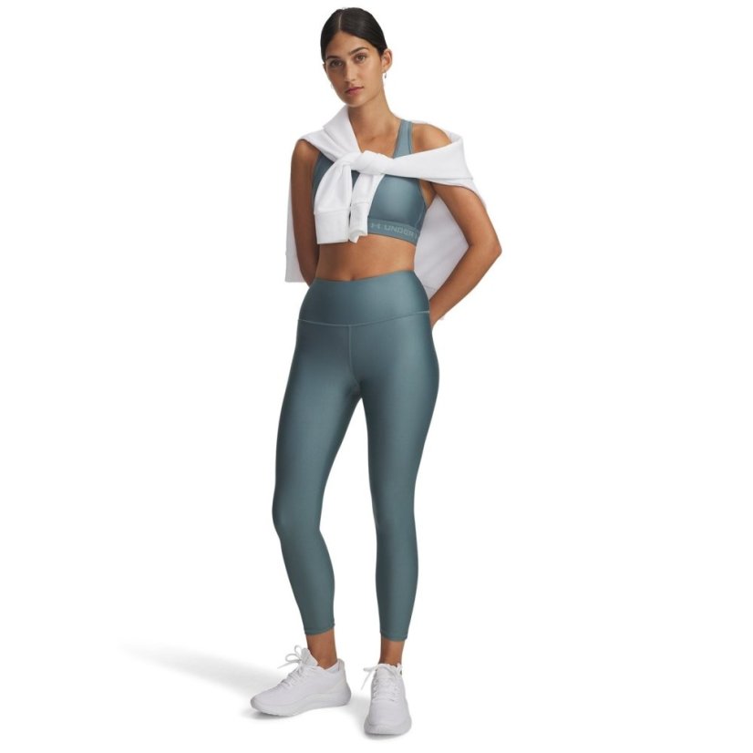 Under Armour Tech No-Slip Waistband Ankle Leggings Womens Jasper Blue