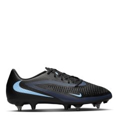Nike Phantom 6 Low Academy Adults Soft Ground Football Boots Black/Black