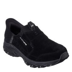 Skechers Hillcrest - Sunapee Rugged Boots Womens Black/Black