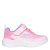 Skechers Kids' Gore And Strap Ombre Sparkle Mesh Microspec Runners Pink/Multi