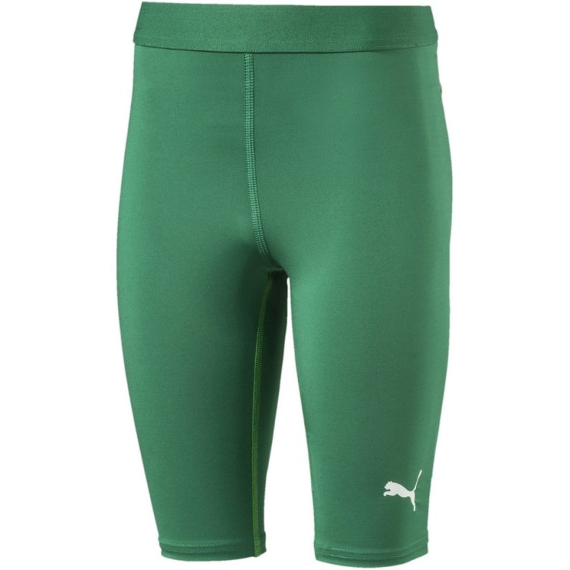 Puma (5) Tb Short Tight (Vent) Juniors Green