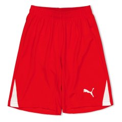 Puma (3) Fb Team Shorts With Brief Infants Red