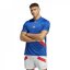adidas Italy Icon Retro Shirt Mens Royal Blue