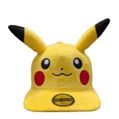 Character Pokemon Novelty 3D Baseball Cap Pikachu