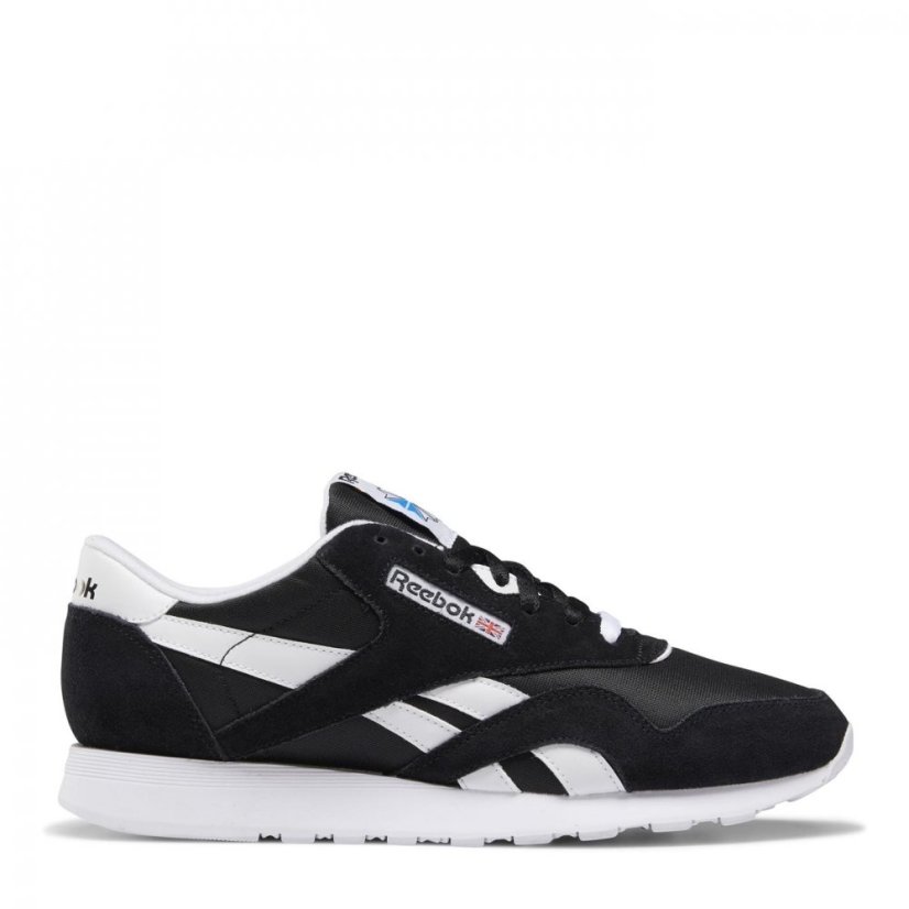 Reebok Classic Nylon Shoes Black/White