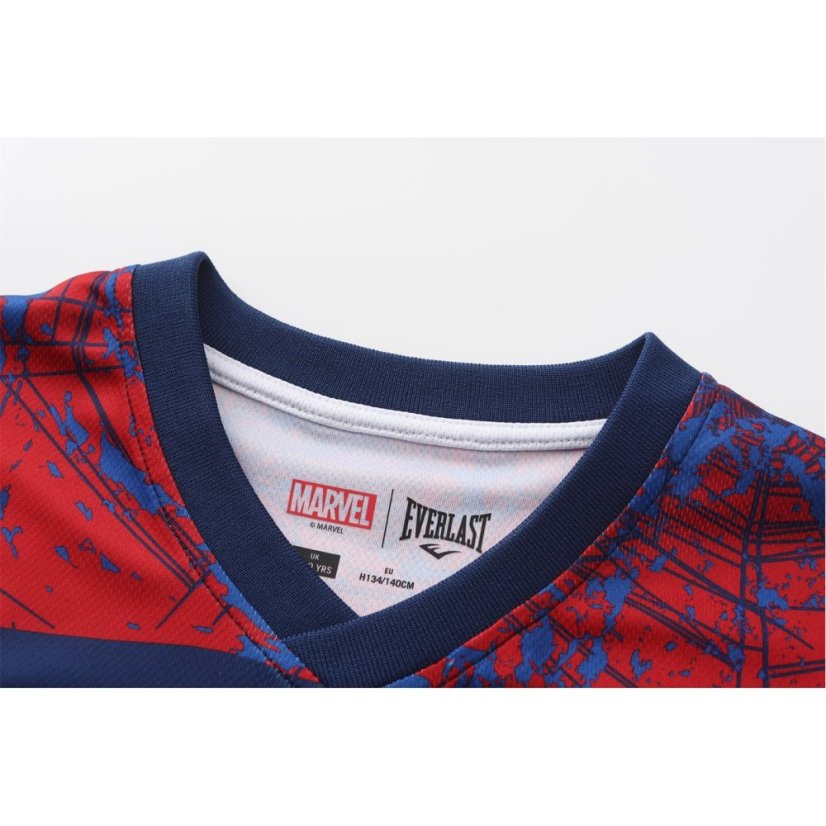 Everlast Spiderman Sports T-Shirt Juniors Red