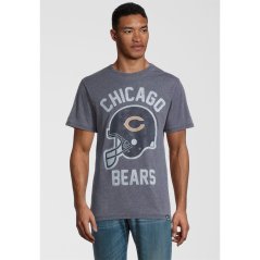NFL Unisex Adults Classic Print Regular Fit T-Shirt Chicago Bears