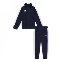 Under Armour Armour Knit Track Suit Infant Boys Navy/White