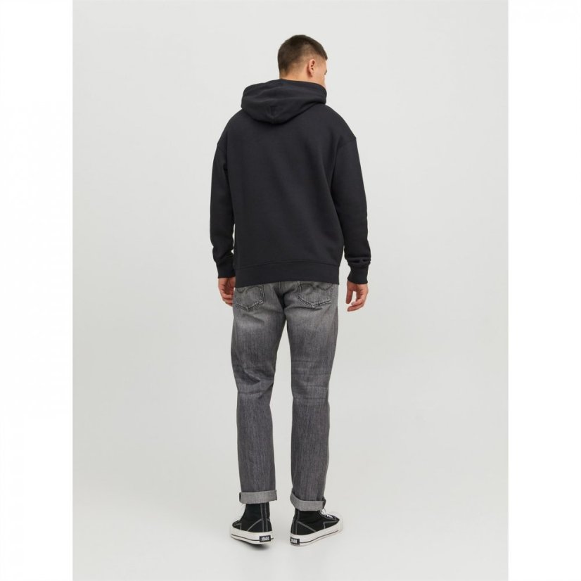 Jack and Jones Estar Hoodie Black