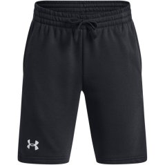 Under Armour Rival Fleece Jogger Shorts Black/White