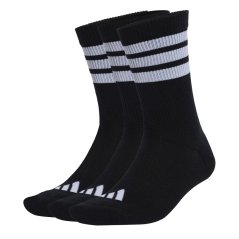 adidas 3-Pack Crew Socks Adults Black/White 3S