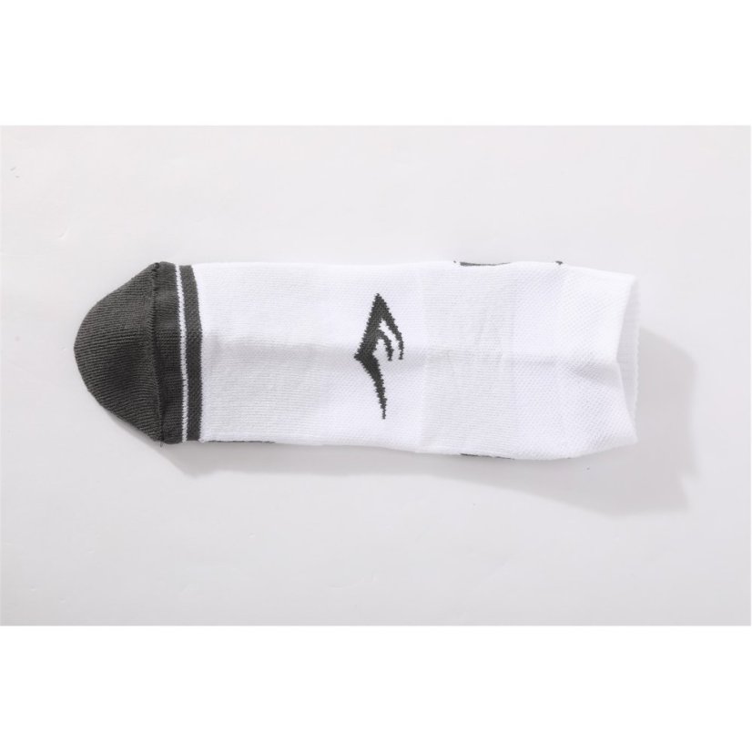 Everlast Mens Cushioned Invisible Socks 2Pk White