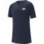 Nike Futura T Shirt Junior Boys Navy