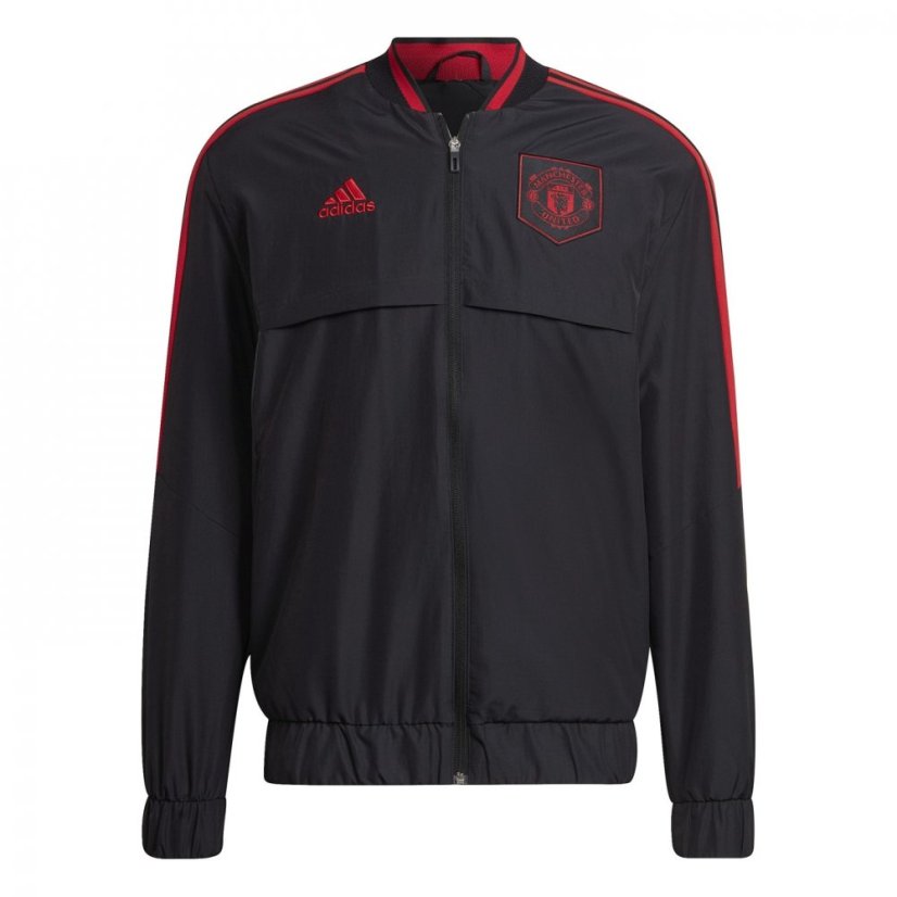 adidas Manchester United FC Anthem Track Top Adults Black