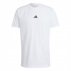 adidas AEROREADY Pro Seamless Tennis T-Shirt Mens White