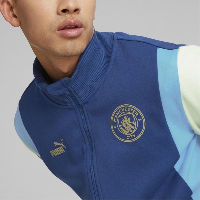 Puma Manchester City CNY Jacket 2023 Adults Blazing Blue