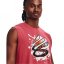 Under Armour Armour Curry Slvs Tee Basketball Jersey Mens Chakra/White