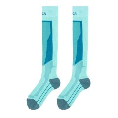Nevica Davos 2 Pack Ski Sock Womens Aqua Splash