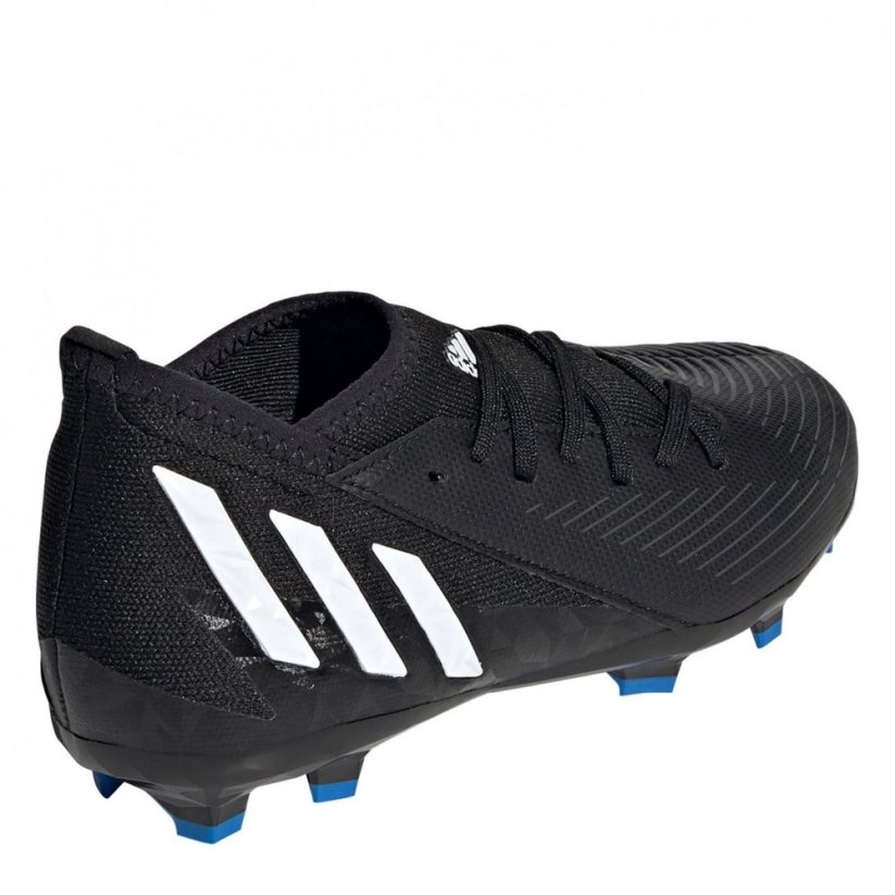 adidas Predator .3 Childrens FG Football Boots Black/White