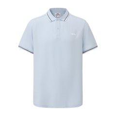 Slazenger Tipped pánske polo tričko Light Blue