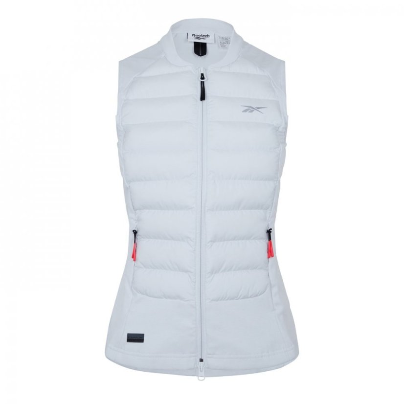 Reebok Dmx Training Hybrid Winter Vest Womens Gym Clgry1/Refsil