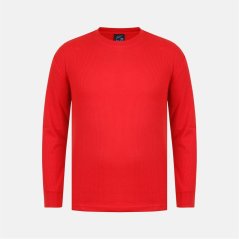 Fabric Men's Regular Fit Waffle T-Shirt Red