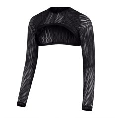 Speedo Women's Mesh Long-Sleeve Performance Gym Top Multi
