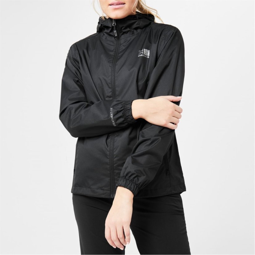 Karrimor Womens Sierra Hooded WeatherTite Waterproof Jacket Black