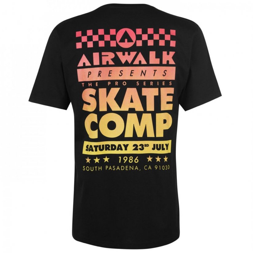 Airwalk Competition Graphic T Shirt velikost S