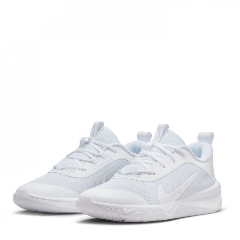 Nike Omni Multi-Court Big Kids' Indoor Court Shoes White/White