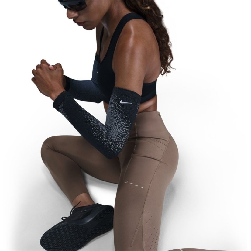 Nike Women's Performance Running Tights MINK BROWN/REFL